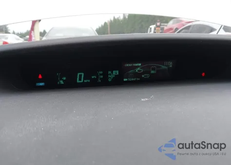 2012 Toyota Prius Three from USA, damaged, VIN JTDKN3DU7C5525251